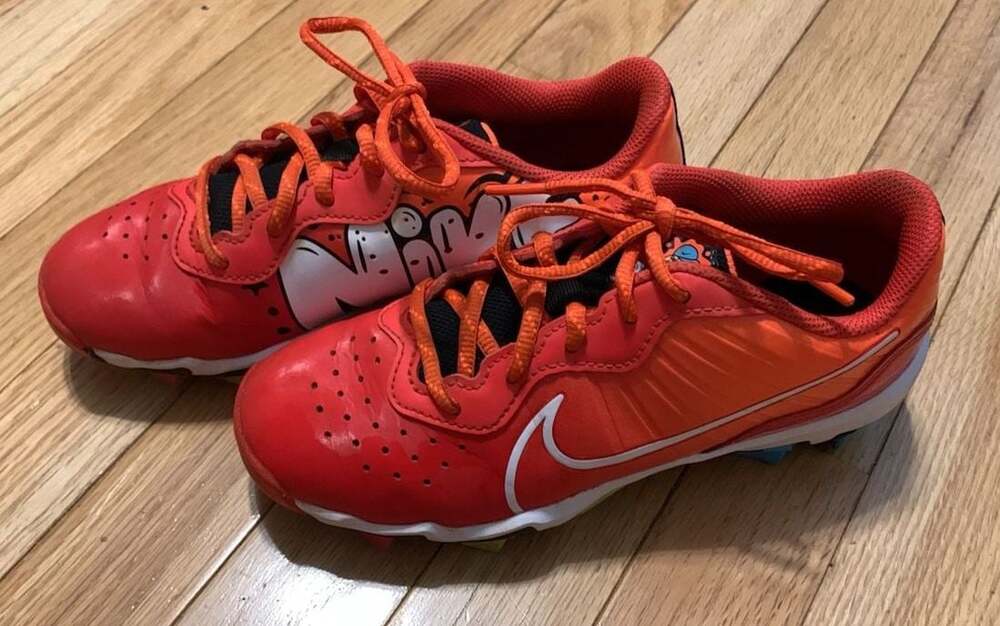 Nike Alpha Huarache 4 Keystone GS Baseball Cleats 'Hyper Crimson' FZ8657-601
